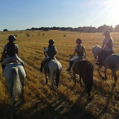 excursiones a caballo cuatro personas