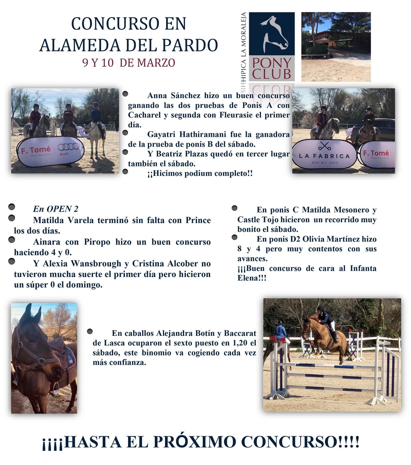 Concurso en Alameda del Pardo